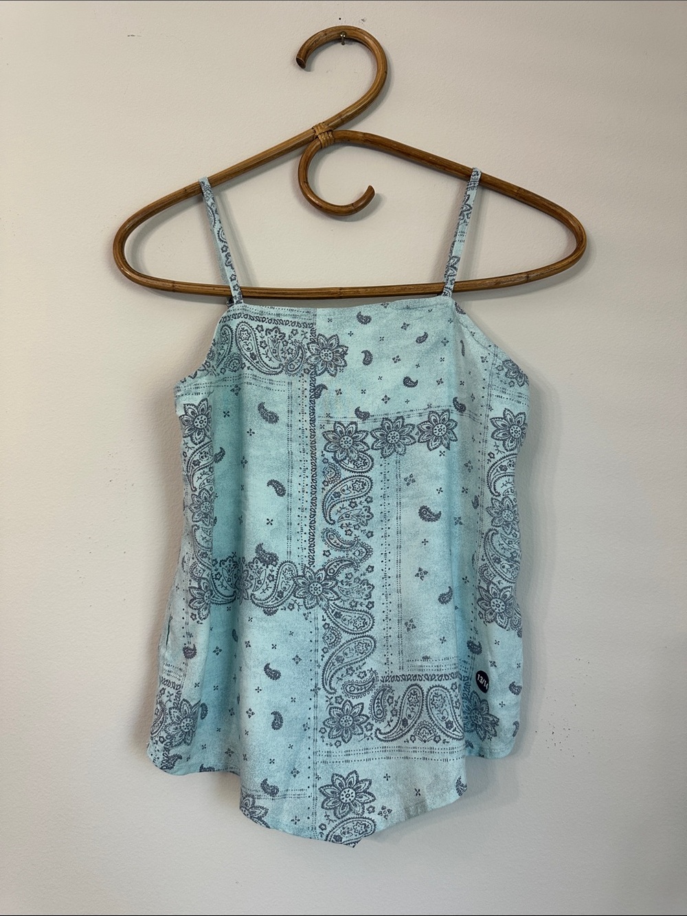 abercrombie kids Light Blue Paisley Cami Top NWT